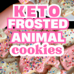 keto frosted animal cookies