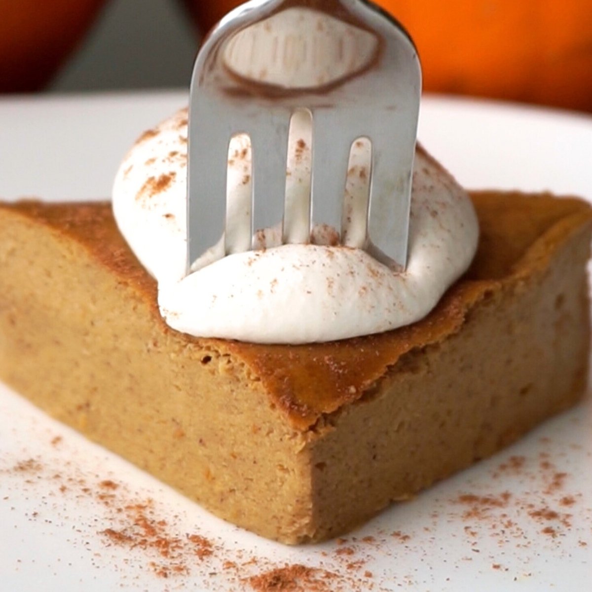 crustless pumpkin pie