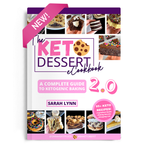 Keto Dessert eBook 2.0 cover page