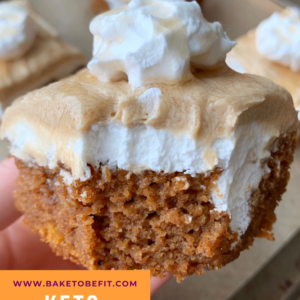 Keto Pumpkin Spice Latte Cake pinterest pin