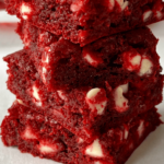 keto red velvet brownies