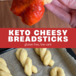 keto garlic breadsticks