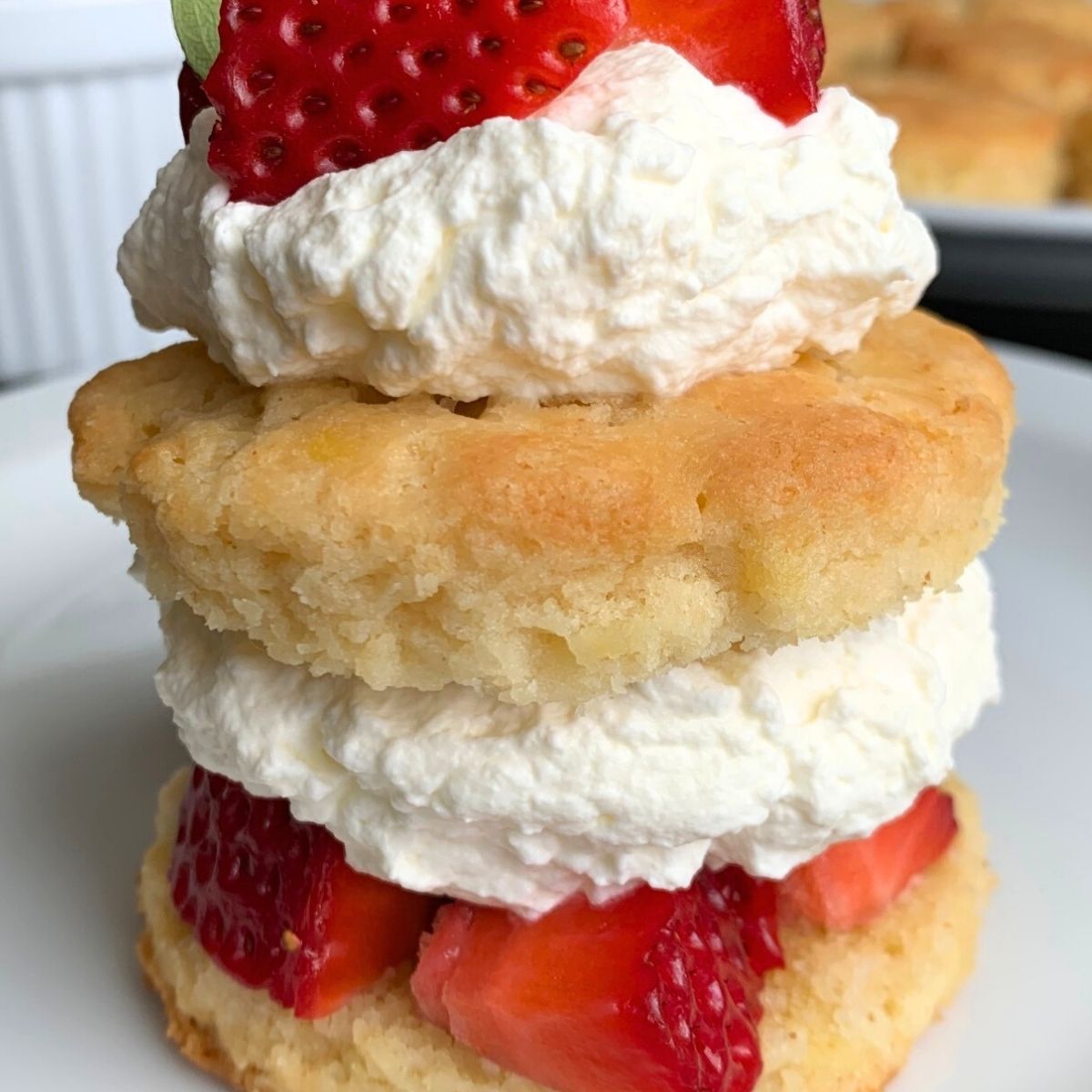 Keto Strawberry Shortcake