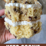 Keto Cookie Dough Cake