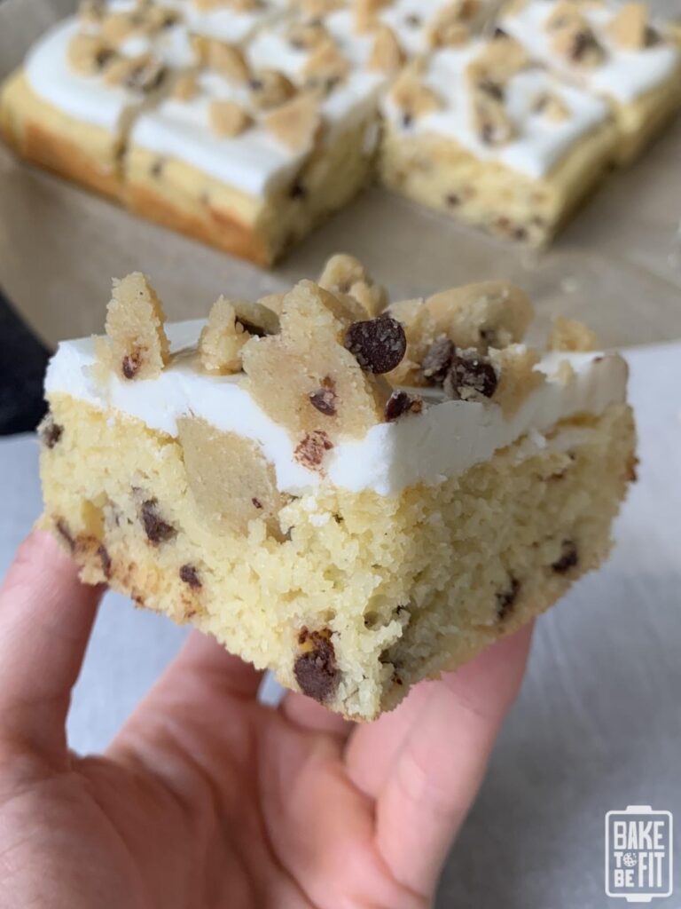 keto cookie dough cake