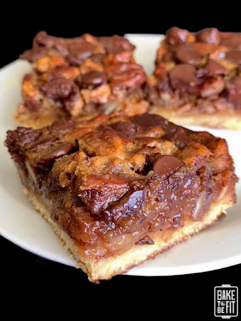 keto pecan pie bars