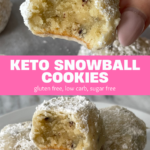 Keto Snowball Cookies