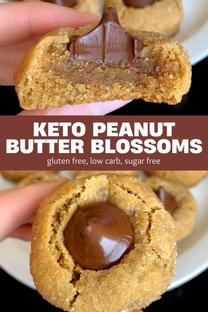 keto peanut butter blossoms