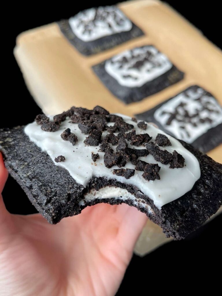 Gluten Free, Keto Pop Tarts: Cookies and Creme