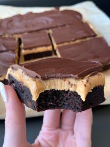 keto peanut butter brownies