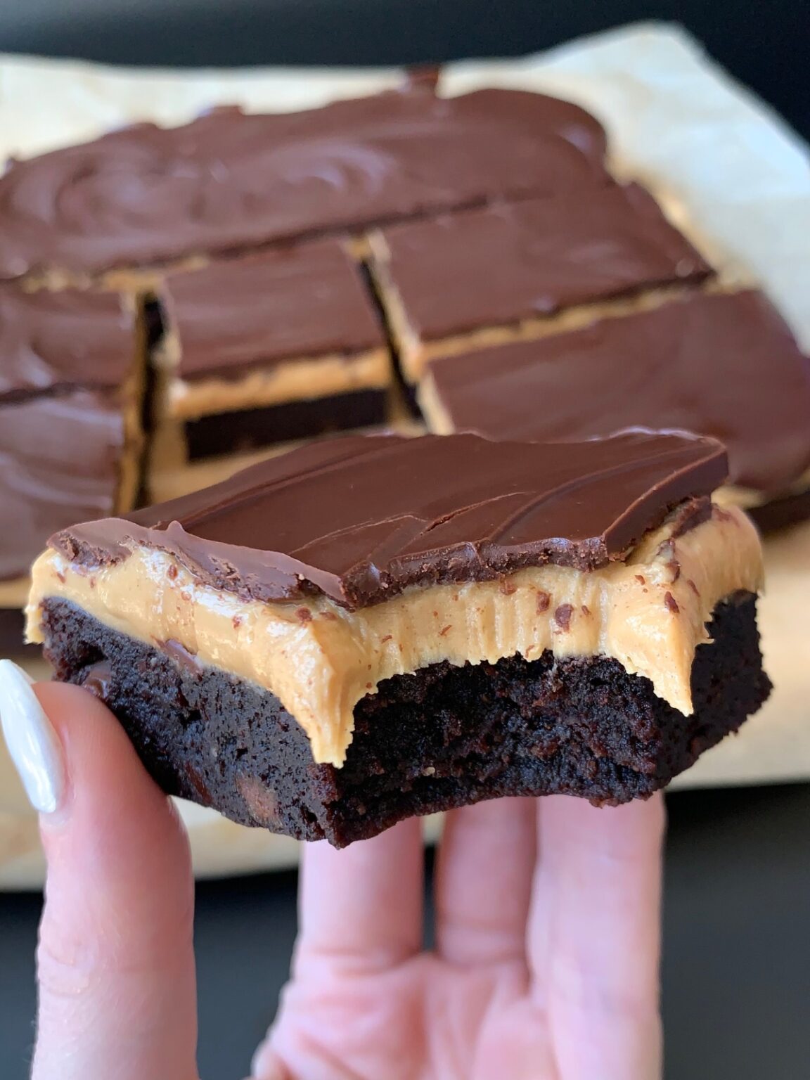 Keto Peanut Butter Brownies - Low Carb Buckeye Brownies Recipe