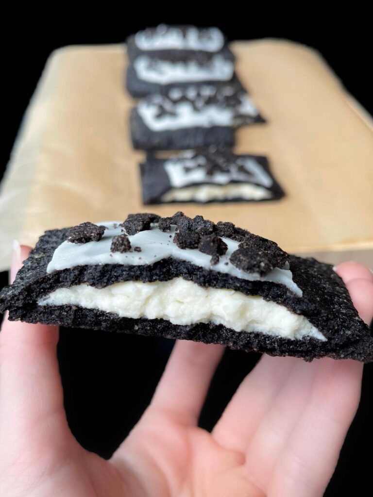 Keto Pop Tarts: Cookies and Creme