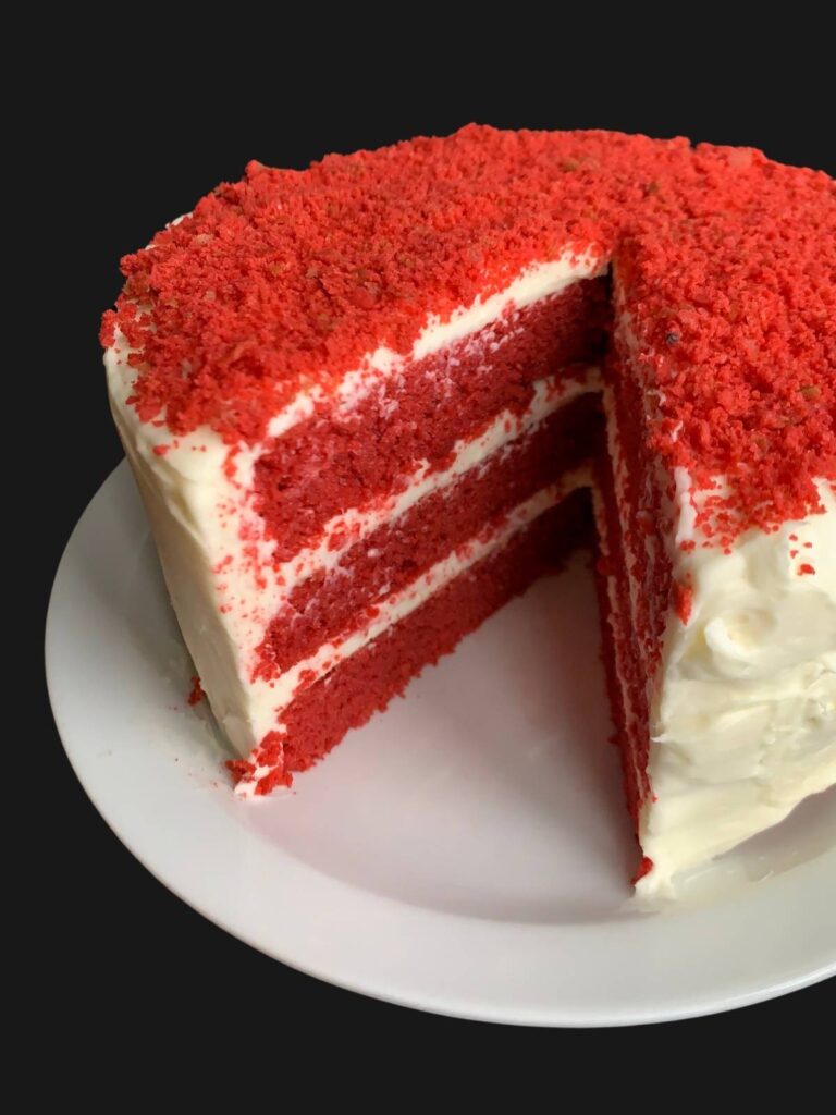 keto red velvet cake