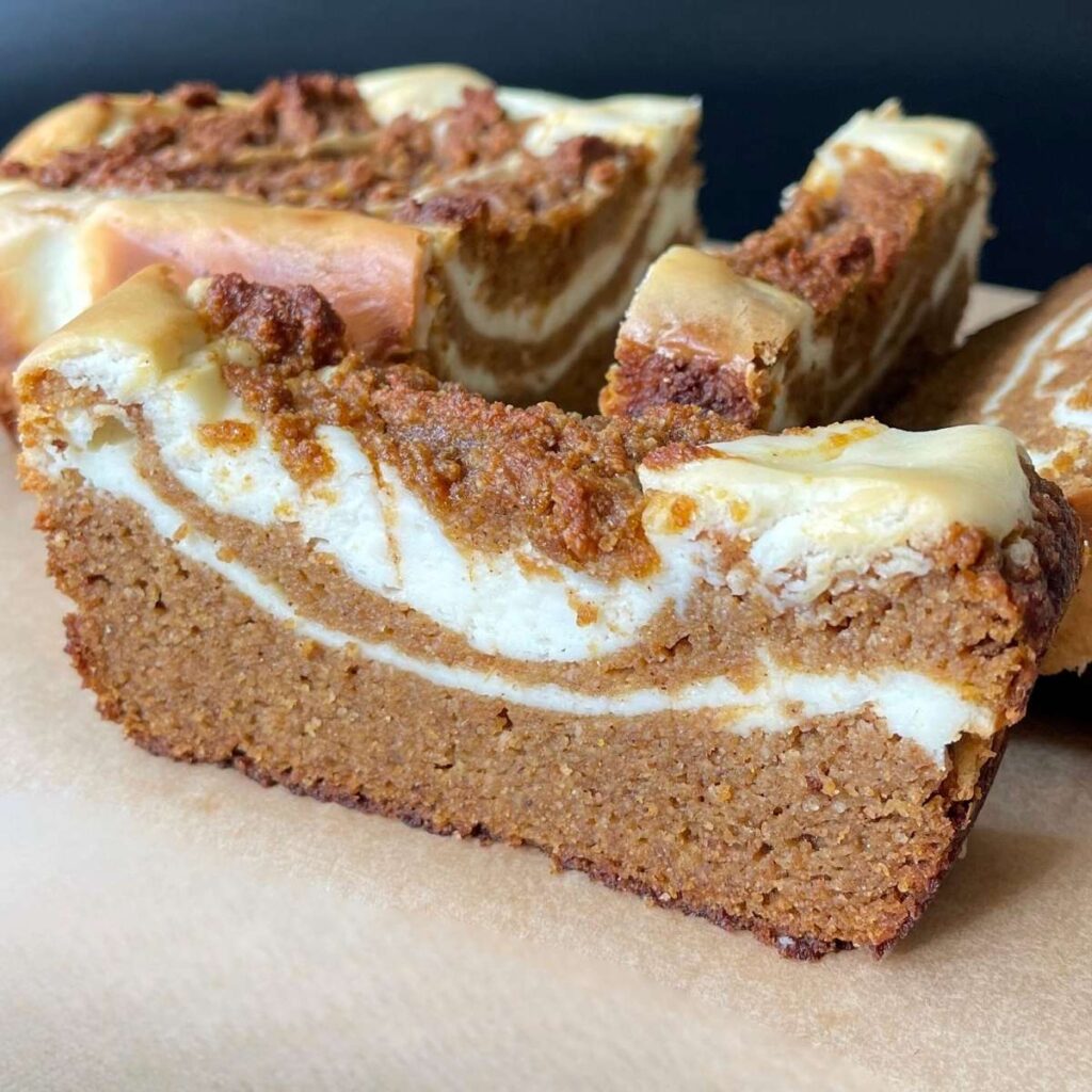 keto pumpkin cream cheese bread
