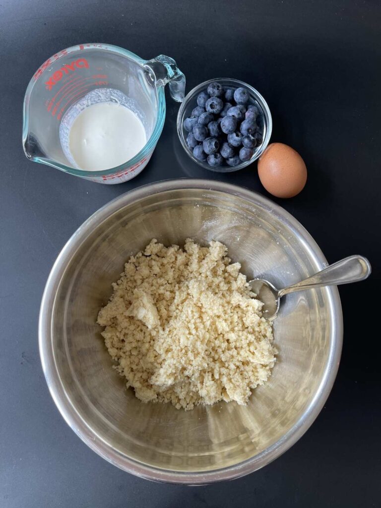 ingredients for the scones
